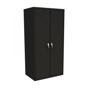 Empire Steel Double Wardrobe with Shelves