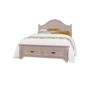 Arch Bed Headboard with Storage Footboard – Laurel