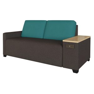 Laguna Loveseat with 1 Tablet Arm & 1 Arm