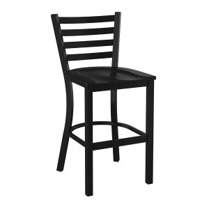 Lara Stool with Upholstered Seat
