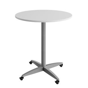 Round Nesting & Folding Table with X-Base