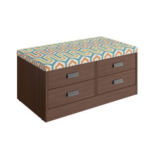 Prospect Uplhostered 4 Drawer Luggage Bench