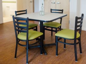 Metal Dining Chair Overview Image 2